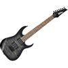 IBANEZ GRG GRG7221QA-TKS - Chitarra elettrica a 7 corde, colore nero trasparente