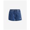 Adidas Denim 3stripes Jr - Pantaloncini - Blu