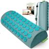 BACKLAXX ® Cuscino per digitopressione collo - digitopressione cuscino cervicale in caso di tensioni spalle collo, schiena e piede - cuscino per agopressione per mal di testa ed emicrania -