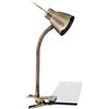Globo lighting Faretto orientabile Nuova con pinza in bronzo satinato 1XGU10 2477L/40