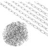 CHUENKUK Catena in acciaio inox al metro, 10 m, catena in acciaio inox 304, 1,2 mm, catena in acciaio inox, da appendere, catena a maglie rotonde, portata massima 80 kg