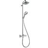 hansgrohe Raindance S Colonna doccia 240 1 getto EcoSmart 9 l/min con termostatico, cromo, 27116000