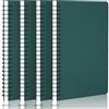 Yarotm Quaderni Spirale A5-4 Pezzi Quaderno Pagine Bianche - 14x21cm Taccuino Appunti - Block Notes A5-100GSM Quaderno Fogli Bianchi - Notebook Blocco Note 60 Fogli/120 Pagine