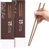 SiGuLiKeJi 20 PaiaBacchette di Legno, Set Bacchette Giapponesi, Sushi Bacchette Cinesi Cinesi Lavabili in Lavastoviglie per mangiare sushi, spaghetti di riso e piatti asiatici