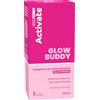 Pesoforma Activate GLOW BUDDY Stick con Acido Ialuronico | 10 Stick 100 ml, pelle luminosa, con Zinco, Vitamina E e Riboflavina