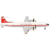 Herpa modellino aereo Interflug Ilyushin IL-18 miniatura in scala 1:500, pezzo da collezione, modello di aereo senza supporto, metallo