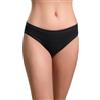 EGI Slip Donna Midi in Puro Cotone Filo di Scozia - Mutande Classiche a Fianco Medio Traspiranti, Confezione da 2 Pezzi Art. 5050 (IT, Testo, L, Regular, Regular, Bianco)