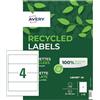 Avery 60 LabeLing RecycLed, ‎63.5 x 38.1mm