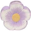 Kare Design vaso Blossom Dream, lilla, 20 cm, dolomite dipinta a mano, forma fiore, per fiori freschi o secchi, decorazione scaffale, mensola, tavolo, idea regalo