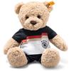 Steiff Peluche Orsacchiotto Ben edizione DFB, dolce animale di stoffa, occhi in plastica, per bambini e bambine, Friends, pupazzo 30 cm, beige, 988851