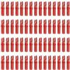 PATIKIL Tiro con Arco Freccia Cocca 6.2mm 0.244, 60pz Inserto Freccia Cocca Sostituzione per Tiro, Rosso