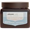 ARGANICARE | Maschera Idratante e Riparatore | Arricchita con Biotina e Olio di Argan | Rafforza i Capelli | Fornisce Nutrizione e Idratazione | Protegge dalla rottura, Made in France | 500ML
