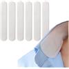 Upstore 40 protezioni per colletto della camicia, usa e getta, autoadesive, protezioni per il sudore, protezioni invisibili contro le macchie di sudore