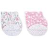 aden + anais Burpy Bavaglino 100% Mussola di Cotone, 4 Strati Multiuso, Super Soft & Assorbente Rag per Neonati, Neonati e Bambini, Confezione da 2