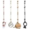 CLDY Giocattolo per Bambini Catenina per Ciuccio in Silicone, Catenaccia per Bicchiere, Cinghie di Sicurezza per Giocattoli, BPA-Free, Fascette di Sicurezza per Bicchieri per Passeggino, Seggiolone