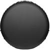 LKRXW Copriruota di Scorta Copertura per Ruota di Scorta PVC e Pelle Copricerchi Antipolvere Impermeabile Copri Pneumatici Protezione per Diametri (60cm-69cm/24-27) Auto Nero