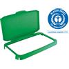 DURABLE Coperchio incernierato rettangolare per DURABIN® 60L , Verde, 1800500020