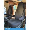 BREMER SITZBEZÜGE BREMER Coprisedili su misura Coprisedili pilota Coprisedili compatibili con camper Camper Hymer Ducato conducente e passeggero WPL403 Set di coprisedili in nero