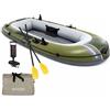 INTEX 66332 Barca Seahawk 2 barca gonfiabile barca da pesca pagaia pompa barca set