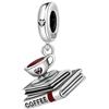 PANPOKI Charms Animali in Argento 925 - Panda, Cane, Gatto, Elefante, Farfalla, Libellula | Ciondoli Compatibili con Pando per Bracciali e Collane | Confezione: Sacchettino in Velluto + Panno Pulizia
