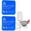 ZMAYPLUS 2 Confezioni di Ghiaccio per Distributore Automatico Cibo Gatti Adatte per Mangiatoie Intelligenti ZMAYPLUS Size10*10 * 1cm Dimensioni applicabili agli Altri Mangiatoie Automatici