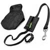 Generico JOEY PET CLUB Guinzaglio Made in Italy Con ipermeabile Integrato e Pochette, Pettorina Antipioggia Più Collare, Comodo Resistente Elegante Per Cani Taglia Piccola e Cuccioli
