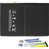 ANTIEE 8827mAh 32.9Wh A1484 Replacement Tablet Batteria Compatible with iPad 2017 A1822 A1823 iPad 2018 A1893 A1954 iPad Air A1474 A1475 A1476 MD785LL/A MD786LL/A MD787LL/A MD785CH/A with Tools