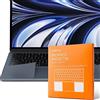 UPPERCASE GhostShield Premium Palm Rest Protector Skin Cover Set, Protezione da graffi e usura, compatibile con MacBook Air 15 2023 2024 con M2/M3, A2941 A3114 (mezzanotte)