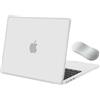 MOSISO Custodia Cornice TPU Morbido Compatibile con MacBook Air 13 Cover M5 M4 M3 M2 2026-2022 A3449 A3240 A3113 A2681, display 13,6 pollici, Case Antigraffio e Anti-impronte&Poggiapolsi, Brina