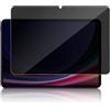 HaruYo Privacy Pellicola Protettiva Compatibile con Samsung Galaxy Tab S9 11 2023, 360° Anti Spy in Vetro Temperato Film Pellicola Prottetiva