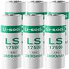 QUZMOIIS 6 batterie LS17500, 3,6 V, 3800 mAh, batteria al litio ad alta capacità (non ricaricabile)