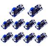 LAOMAO XL6009 DC Boost Converter Modulo - 3-32V fino a 5-35V 4A Regolabile Step Up Regolatore di tensione per progetti Arduino Raspberry DIY (10 pezzi)
