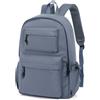 WEPLAN Zaino Scuola Media Superiore Ragazza Ragazzo, Zaino Università Lavoro Donna Uomo, Zainetto Porta PC 14 Pollici Impermeabile, Zaini Scuola Casual Donna Backpack,H2-Blu-Viola