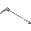 SHIMANO Hb-M3050 Elementi di fissaggio a sgancio rapido Black 133 mm