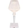 Globo lighting Lampada da tavolo Gixi a batteria in policarbonato trasparente moderna elegante 28070/40