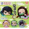 stasto Demon Slayer Earth Color Ver. onemutan Gacha set completo 5 capsule giocattol...