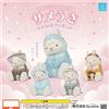 Shark Rabbit Mascot Figure set completo 5 capsule giocattolo Gacha NUOVO