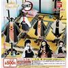 Bandai Capsule Torso Demon Slayer set completo 3 capsule giocattolo Gacha GIAPPONE N...