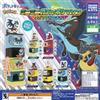 Pokemon Mini Gacha Machine Mega Evolution Lucario Gengar set completo 5 capsule