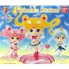 Bandai Statua Sailor Moon Eternal Twinkle set completo 3 capsule giocattolo Gacha GI...