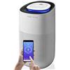 MACOM Enjoy & Relax 879 Pure Pure. Purificatore d'Aria, CADR di 400 m3/h, per ambienti fino a 104 m2, sensore laser ad alta precisione PM2.5, filtro antibatterico HEPA H13 e luce UV LED