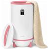 SereneLife Scaldasalviette Elettrico Bagno a Tocco Singolo con Supporto per Profumazione e Anello LED, Scaldasalviette Bagno Spegnimento Automatico, Timer Integrato 15/30/45/60 Minuti