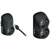 Bticino S3613Gu Multipresa Adattatore B3 Con Presa Usb, 1.5A, Nero & S3614G Adattatore B4, Bipasso 10/16A E 2 Prese P30, Spina 16A, 1500 W, 250 V, Nero