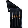 BAHCO Set di cacciaspine conici con manico ottagonale: 5 unità/astuccio