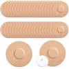 TSHAOUN 40 Pezzi Patch Per Sensore, Adesive Impermeabili Per Protezione Sensore, Toppa CGM No Colla Al Centro Del Cerotto Per Sensori All'aria Aperta (40PCS)