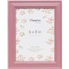 Hampton Frames Cornice portafoto 15x20 cm rosa, legno MDF, vetro frontale, stile shabby chic, da parete o tavolo, verticale e orizzontale, per foto e decorazioni