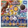 Pokemon DP Monster Ball Metal Mascot set completo 10 capsule giocattolo NUOVO