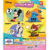 Bandai Disney Funny Time Figure Collection Set Completo 4 Capsule Giocattolo Gacha N...