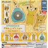 Pokemon Flat Mascot Type: Electric Vol.2 set completo 5 capsule giocattolo Ga...