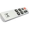 SeKi Telecomando universale Seki Medium colore argento per due dispositivi Extra large...
